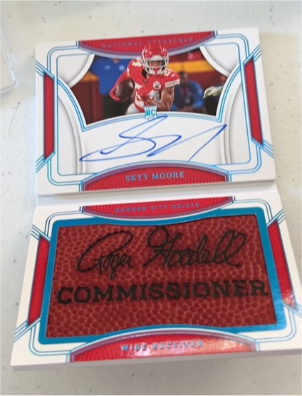 2024 Donruss Skyy Moore Signature Series Auto Chiefs #SSE-SMO — front