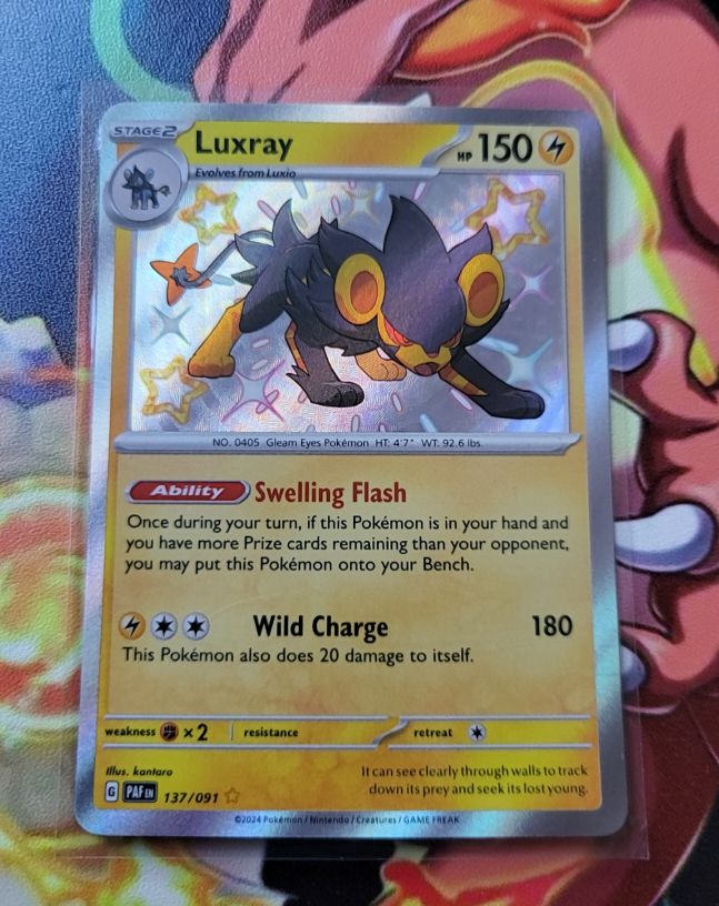 2024 Pokémon Paldean Fates #137 Luxray — front
