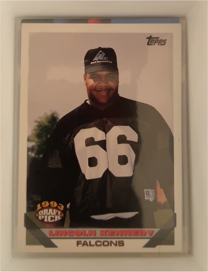 1993 Topps #209 Lincoln Kennedy — front