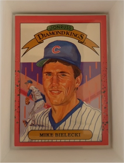 1990 Donruss Diamond Kings #9 Mike Bielecki — front