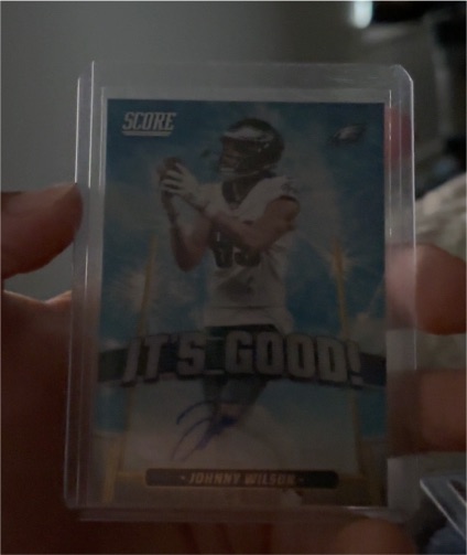2025 Score It's Good! Johnny Wilson — front