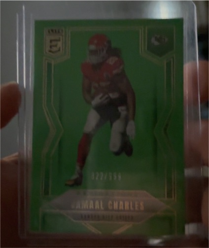 2025 Panini Donruss Elite #027 Jamaral Charles — front