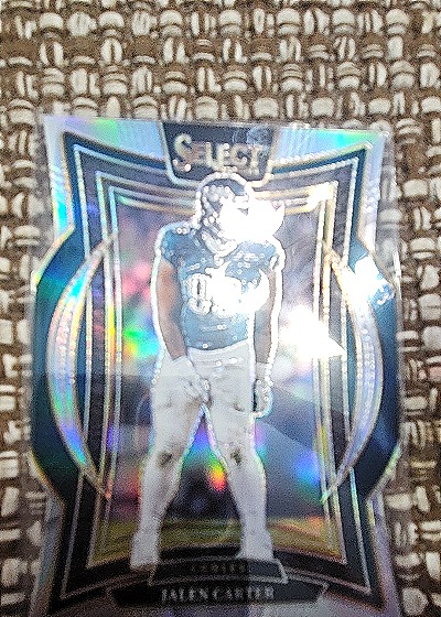 2024 Panini Select Football #82 Jalen Carter — front