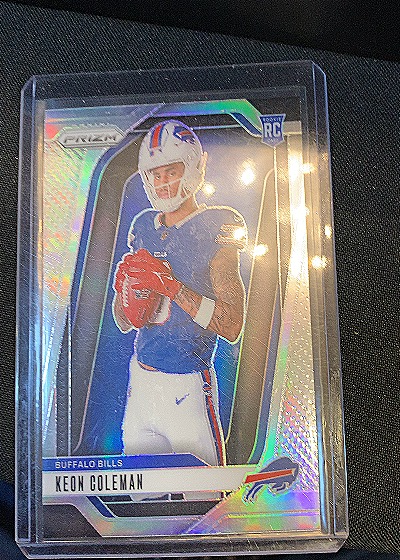 2024 Panini Prizm #23 Keon Coleman — front