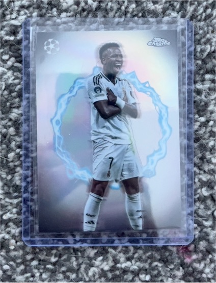 2024-25 Topps Chrome UEFA #CP-28 Vinicius Jr. Circle of Power — front