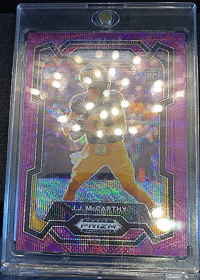 2024 Panini Prizm Draft Picks #132 J.J. McCarthy — front