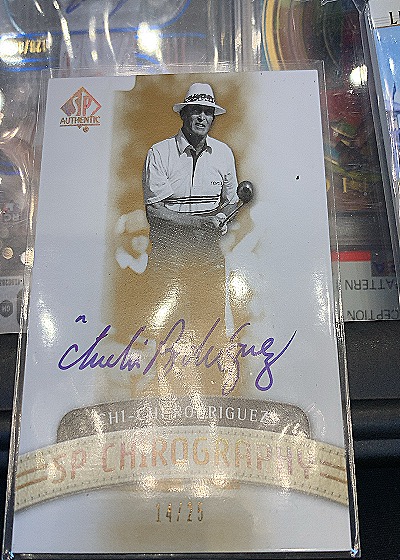 2000 SP Authentic SP Chronology #141 Chi Chi Rodriguez — front