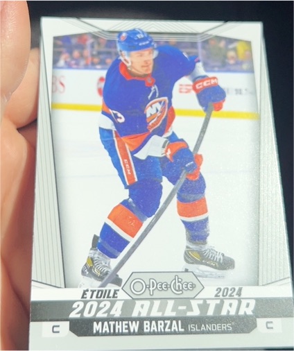 2024-25 O-Pee-Chee #531 Mathew Barzal — front