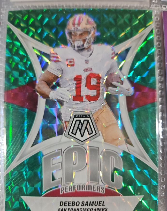 2024 Panini Mosaic Epic Performers #EP-DS Deebo Samuel — front