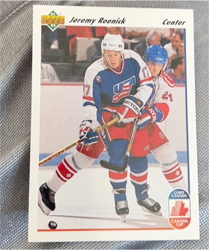 1991-92 Upper Deck #36 Jeremy Roenick — front