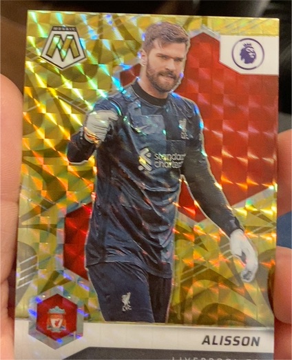 2021-22 Panini Mosaic Premier League #171 Alisson — front