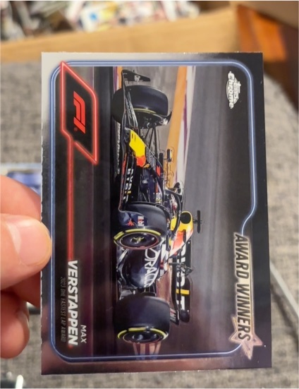 2024 Topps Chrome Formula 1 #182 Max Verstappen Award Winners — front