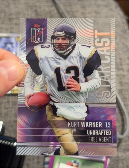 2024 Topps Signature Class #SC-25 Kurt Warner Starcast Acetate — front