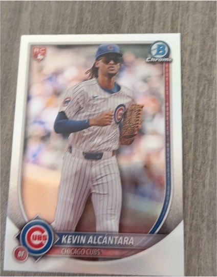 2025 Bowman Chrome #95 Kevin Alcantara — front