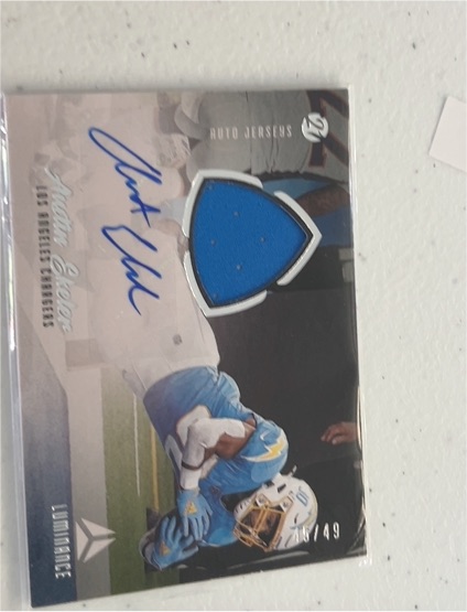 2021 Panini Luminance #AJ-AE Austin Ekeler — front