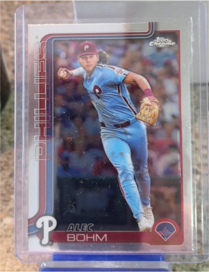 2025 Topps Chrome #57 Alec Bohm — front