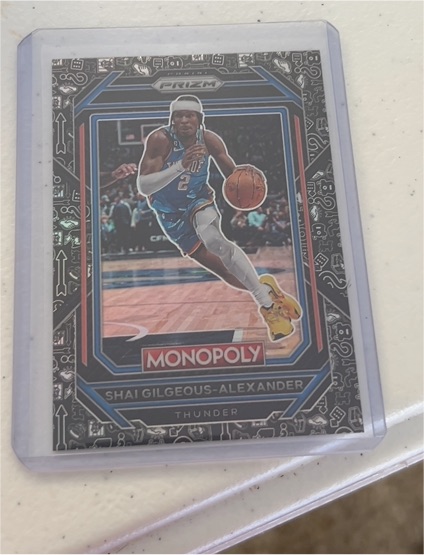 2022-23 Panini Prizm Monopoly #62 Shai Gilgeous-Alexander — front