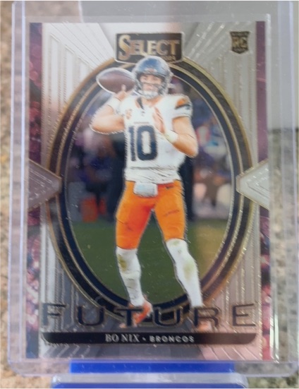 2024 Panini Select #7 Bo Nix Select Future — front