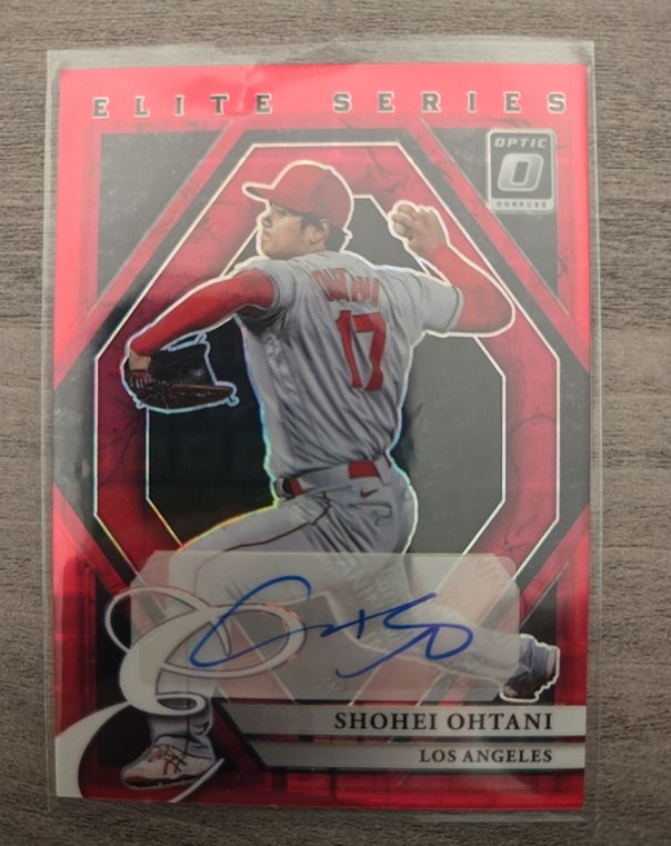 2022 Donruss Optic Elite Series #ESS-SO Shohei Ohtani — front