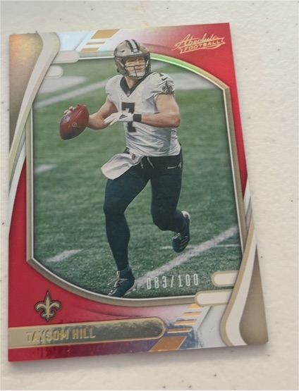 2021 Panini Absolute #68 Taysom Hill — front