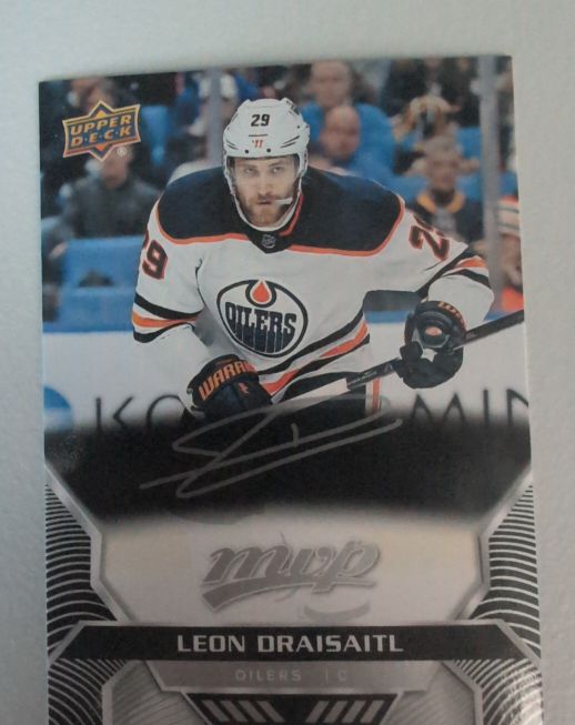 2020-21 Upper Deck MVP Silver Script #202 Leon Draisaitl — front