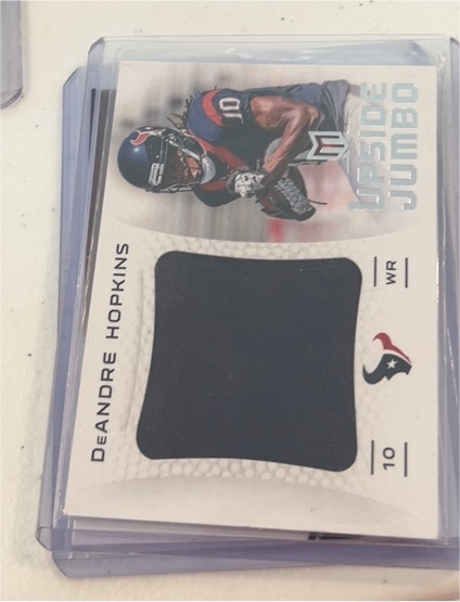 2013 Panini Momentum Upside Jumbo #3 DeAndre Hopkins Rookie — front