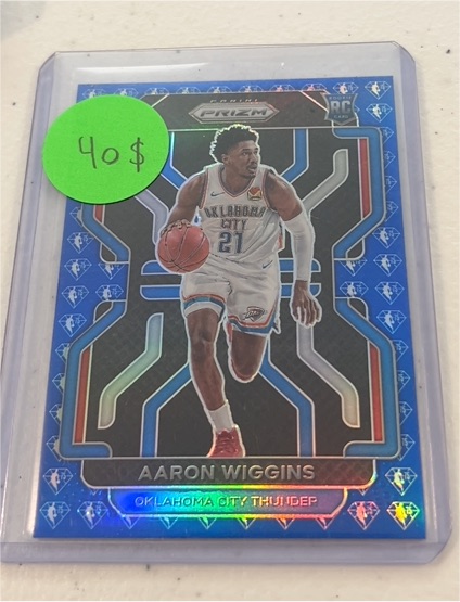 2021-22 Panini Prizm #286 Aaron Wiggins — front