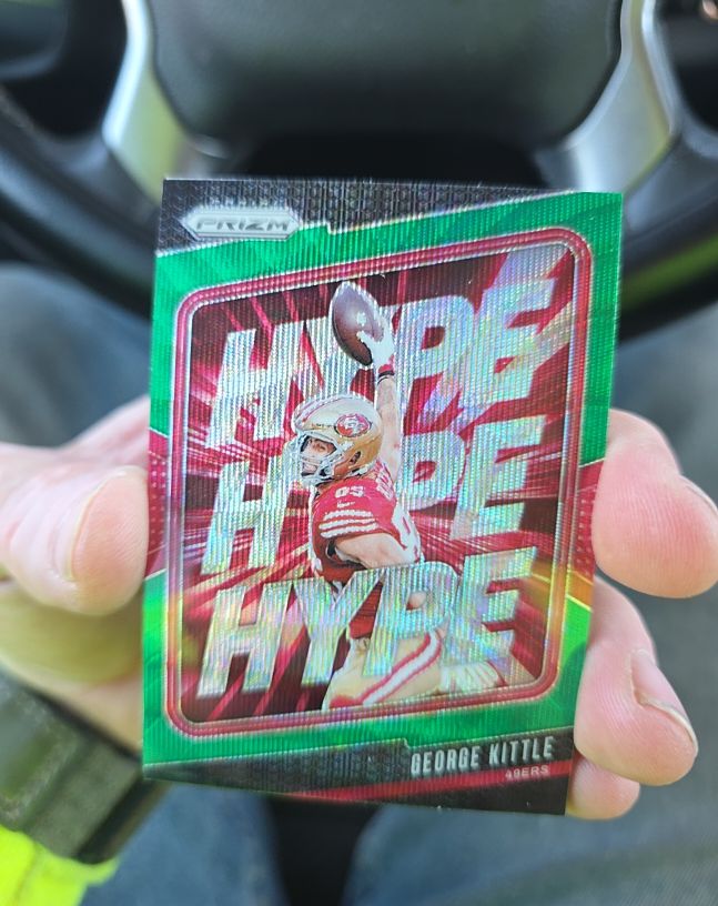 2024 Panini Prizm #8 George Kittle — front
