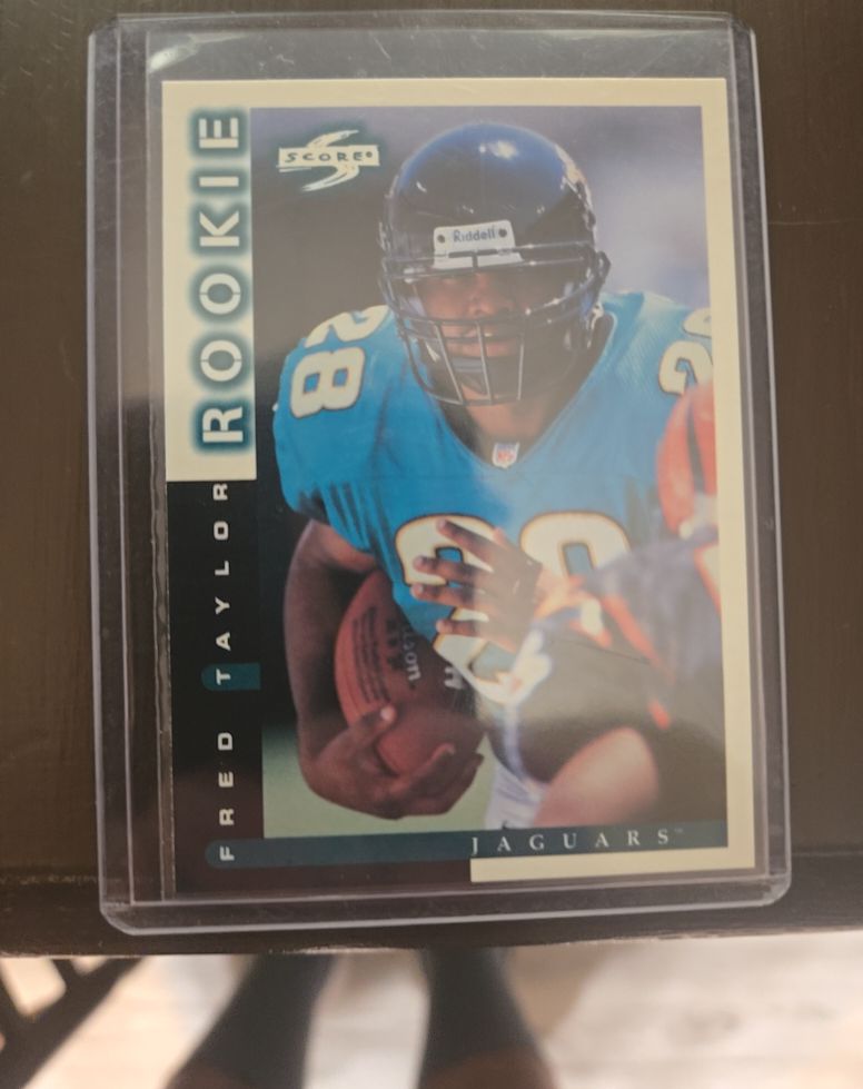 1998 Score #242 Fred Taylor Rookie Card — front