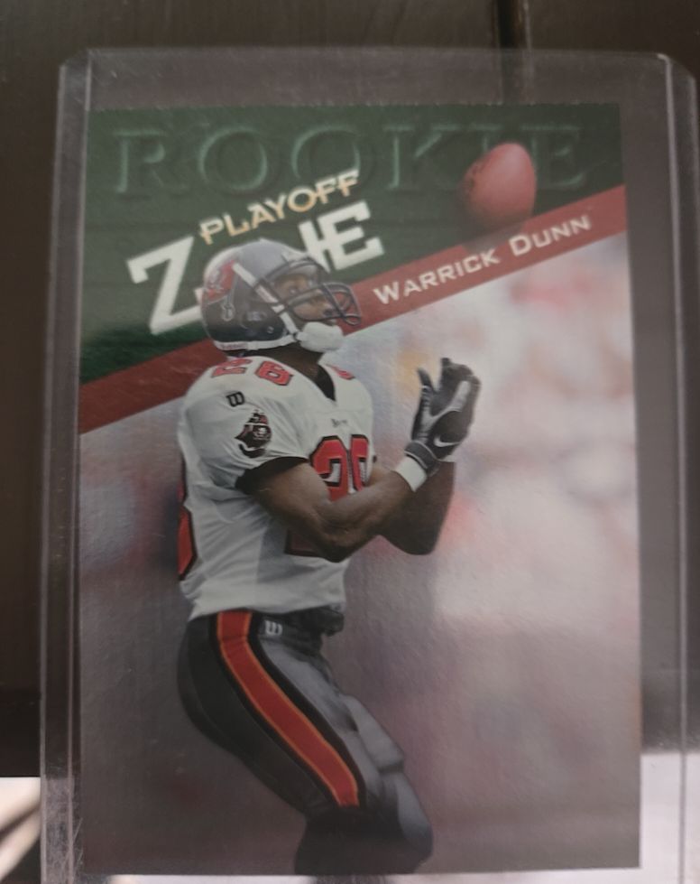 1997 Playoff Zone #130 Warrick Dunn Rookie — front