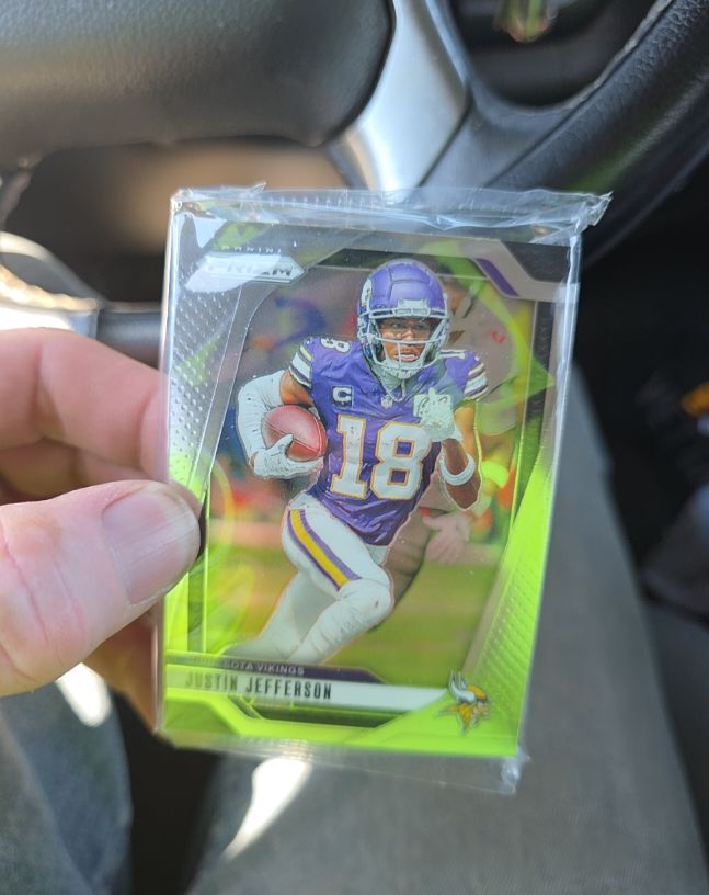 2024 Panini Prizm #187 Justin Jefferson — front