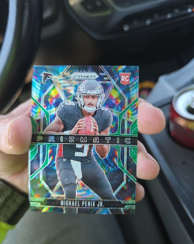 2024 Panini Prizm Prizmatic #10 Michael Penix Jr. — front