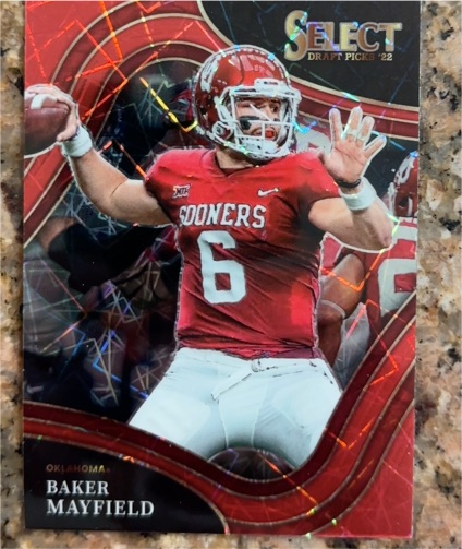 2022 Panini Select Draft Picks #147 Baker Mayfield — front