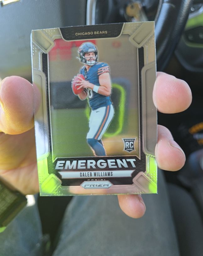 2024 Panini Prizm #1 Caleb Williams Emergent — front