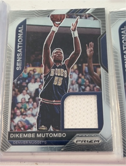 2020-21 Panini Prizm Sensational Dikembe Mutombo — front
