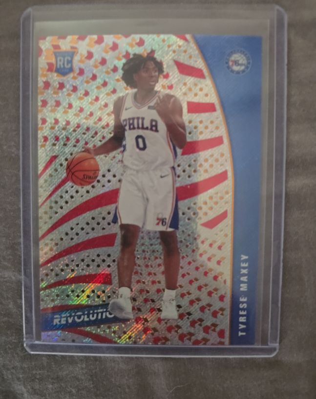 2020-21 Panini Revolution #148 Tyrese Maxey — front