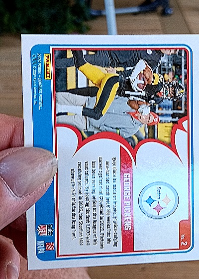 2024 Donruss Action All Pros #2 George Pickens — back