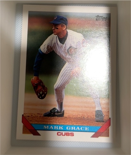1993 Topps #? Mark Grace — front