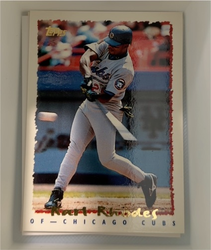 1995 Topps #178 Karl Rhodes — front