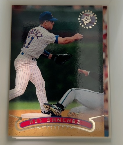 1996 Topps Stadium Club Rey Sanchez — front