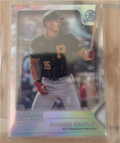 2025 Bowman Chrome #TP-19 Konnor Griffin — front