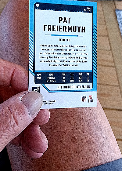 2024 Donruss #73 Pat Freiermuth — back