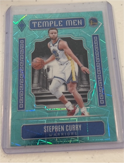 2023-24 Panini Phoenix #16 Stephen Curry Temple Men — front
