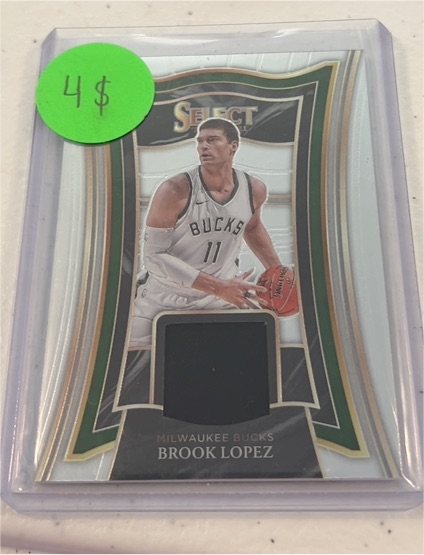 2020-21 Panini Select #SS-BLP Brook Lopez — front