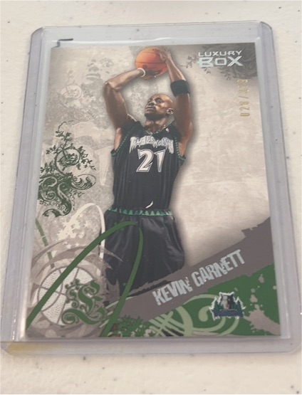 2006-07 Topps Luxury Box #21 Kevin Garnett — front
