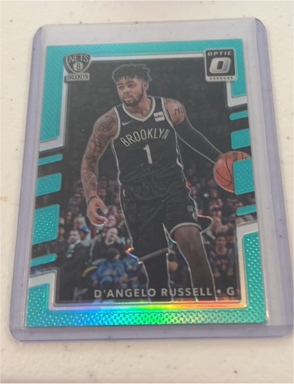 2017-18 Donruss Optic #11 D'Angelo Russell — front