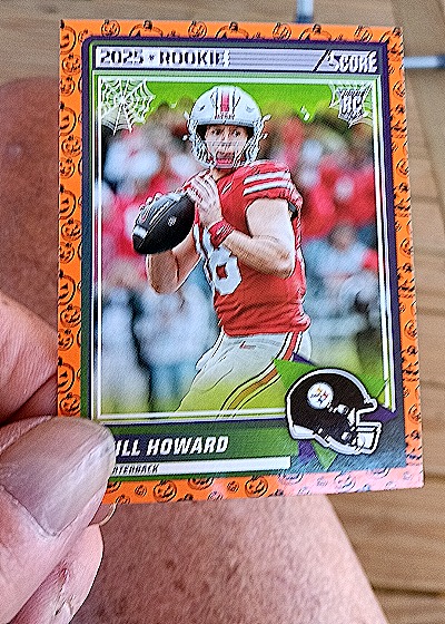 2025 Panini Score A Treat Football RC #3 Will Howard — front