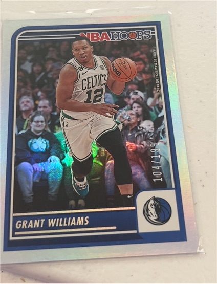 2023-24 Panini NBA Hoops #224 Grant Williams — front