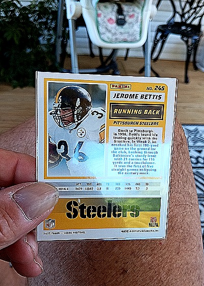 2013 Panini #245 Jerome Bettis — back