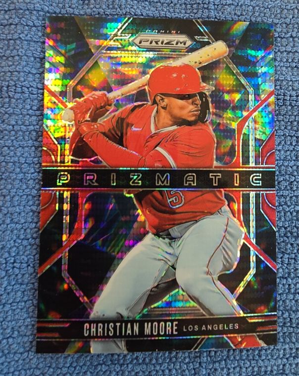 2025 Panini Prizm #6 Christian Moore — front